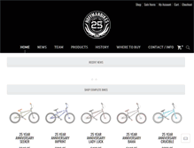 Tablet Screenshot of hoffmanbikes.com